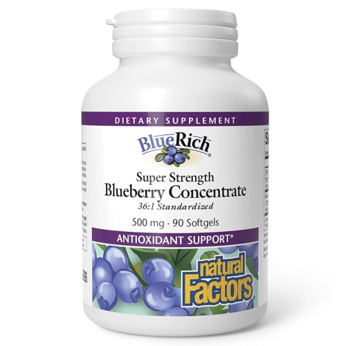 BlueRich® Super Strength Blueberry Concentrate Softgels